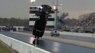 4000hp CORVETTE TAKES FLIGHT  Tulsa Raceway Park [upl. by Ontina]