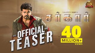 Sarkar  Official Teaser Tamil  Thalapathy Vijay  Sun Pictures  AR Murugadoss  AR Rahman [upl. by Ailegave]