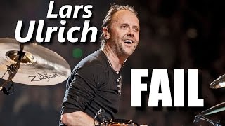 Lars Ulrich FAIL┃RockStar FAIL [upl. by Botsford]