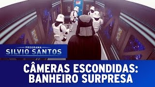 Banheiro Surpresa  Câmeras Escondidas 170116 [upl. by Aizitel]