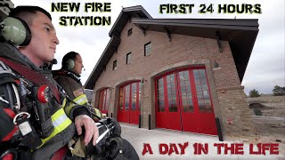 First 24 Hours in a New Fire Station  A Day in the Life [upl. by Egiaf346]