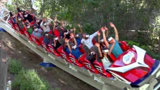 The New Revolution VR Coaster at Six Flags Magic Mountain [upl. by Morly351]