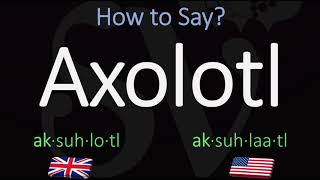 How to Pronounce Axolotl CORRECTLY Meaning amp Pronunciation [upl. by Leizo]