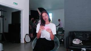 IRINA SHAYK answer Russia or NewYork and main secret of beauty [upl. by Atiuqin]