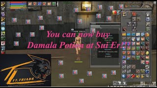 Damala Potion Quest Guide  Ran Online  Siu Er  Damala Pots [upl. by Budd]