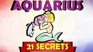 Aquarius Personality Traits 21 SECRETS [upl. by Abisia]