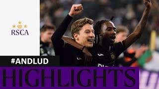 HIGHLIGHTS RSC Anderlecht  Ludogorets  20222023 [upl. by Baudin]