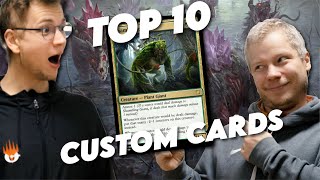 We Rate Your Custom MTG Cards [upl. by Ennoid]