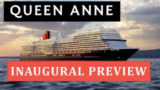 Cunards Queen Anne Preview amp Virtual Ship Tour [upl. by Wedurn]