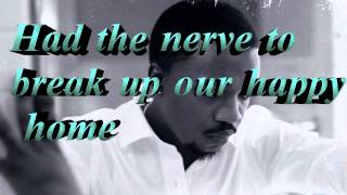 Anthony Hamilton  I tried Lyrics [upl. by Stephenie]