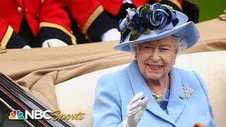 Queen Elizabeth II leads royal procession at 2019 Royal Ascot  NBC Sports [upl. by Dazraf600]