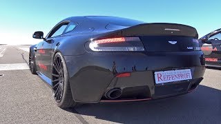 Aston Martin V8 Vantage N430  Cold Start Up Revs amp Accelerations [upl. by Miett378]