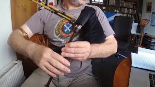 The Flowers Of The Forest on Scottish Smallpipes in C [upl. by Otilesoj424]