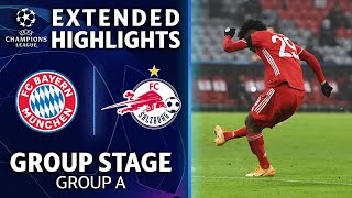 Bayern Munich vs Salzburg Extended Highlights  UCL on CBS Sports [upl. by Behl]