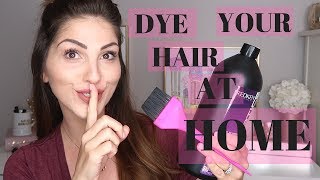 SECRETS FROM A HAIRSTYLIST HOW TO DYE YOUR HAIR AT HOME  TIPS amp TRICKS FOR DYEING YOUR HAIR [upl. by Eelorac]