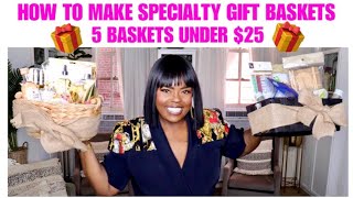 DIY GIFT BASKETS UNDER 25 [upl. by Showker510]