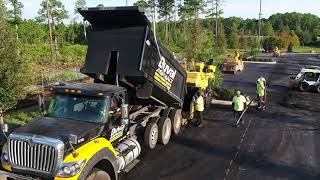 How an Asphalt Paver Works and Keys to a Successful Commercial Paving Project [upl. by Santos]