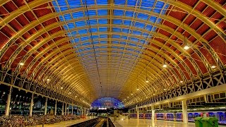 A Walk Around Londons Paddington Railway Station [upl. by Yrekaz754]