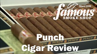 Punch Cigars Review  Famous Smoke Shop [upl. by Ynnod317]