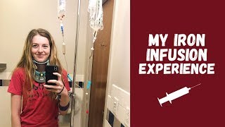 My Iron Infusion Experience For Ferritin Deficiency 💉 [upl. by Kuster]