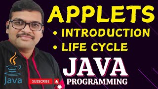 INTRODUCTION TO APPLETS amp APPLET LIFE CYCLE  JAVA PROGRAMMING [upl. by Donahoe]