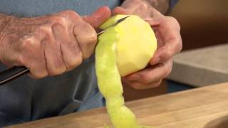 Jacques Pépin Techniques Coring an Apple [upl. by Tichonn755]