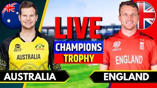 Australia vs England Champions Trophy 2025  Live Cricket Match Today  AUS vs ENG CT Match Live [upl. by Infield]