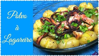 COMO FAZER POLVO À LAGAREIRO COM BATATAS AO MURRO  RECEITANDO CULINÁRIA [upl. by Eslud772]