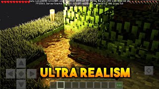 Top 5 Ultra Realistic Minecraft PE 116 Shaders [upl. by Efrem719]