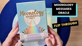 MOONOLOGY MESSAGES ORACLE  Flip Through [upl. by Ashly617]