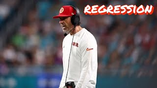 How 49ers HC Kyle Shanahan has Regressed [upl. by Moureaux]