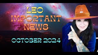 Leo OCTOBER MONTHLY Astrology Horoscope 2024 [upl. by Josee]