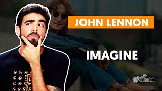 IMAGINE  John Lennon aula simplificada  Como tocar no violão [upl. by Reinwald]