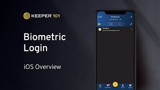 iOS Biometric Login Support [upl. by Eerok]