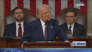 President Trump Addresses Joint Session of Congress [upl. by Corso]