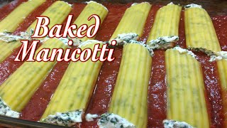 Baked Manicotti [upl. by Pilif953]