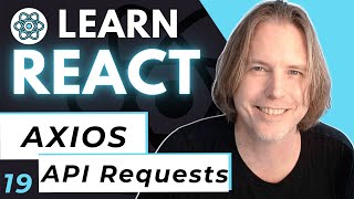 React Axios API Requests  Axios with React JS Tutorial [upl. by Rene653]