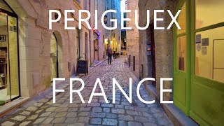 Perigueux France 4K Rain Walking TourBeautiful Architecture Medieval City [upl. by Haden]