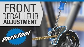 How to Adjust a Front Derailleur [upl. by Jerold]