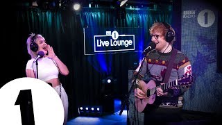 Ed Sheeran amp AnneMarie  Fairytale Of New York in the Live Lounge [upl. by Rebhun]