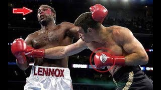 Last Fight of LENNOX LEWIS  Battle of the Titans [upl. by Sheffy]