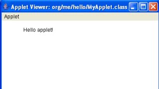 How to run applet program in java  Java Tutorial [upl. by Archibold]