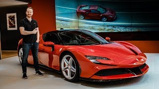 FIRST LOOK Ferrari SF90 Stradale  Top Gear [upl. by Bullion]