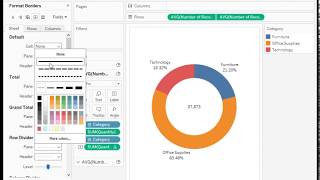 Mini Tableau Tutorial Donut Chart [upl. by Godspeed809]