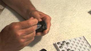 How to change the pedometer battery [upl. by Htevi]