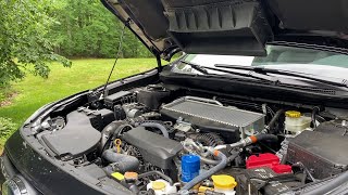 2020 Subaru Outback Oil Change [upl. by Sawyer]