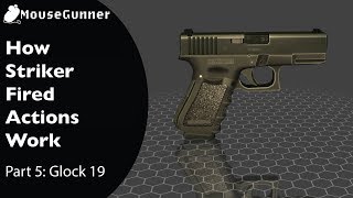 How Striker Fired Actions Work Part 5 Glock 19 [upl. by Atirehgram]