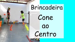 Psicomotricidade Escolar  CONE AO CENTRO [upl. by Einnaf140]