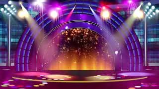 STAGE BACKGROUND6 WITH LIGHTS [upl. by Pesvoh]