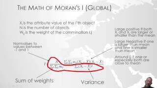 Hot Spot analysis using Morans I and getisord statistics in ArcMapArcGIS [upl. by Elidad492]